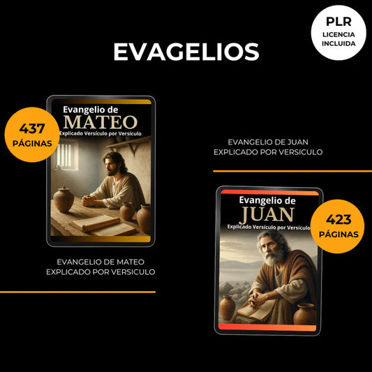 Pack "La Biblia Explicada Versículo por Versículo" + 6 Bonos Exclusivos + Derechos de Reventa